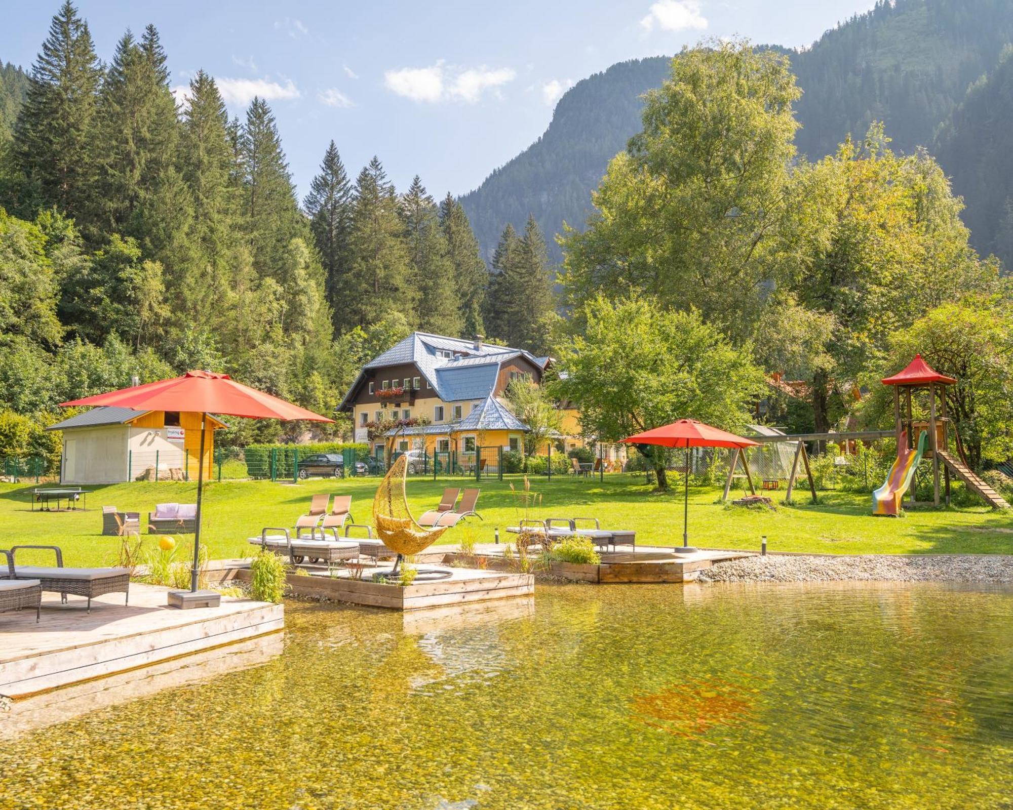 Grubers, Hotel Appartments Gastein باد جاستاين المظهر الخارجي الصورة